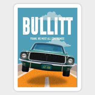 Bullitt - Alternative Movie Poster Magnet